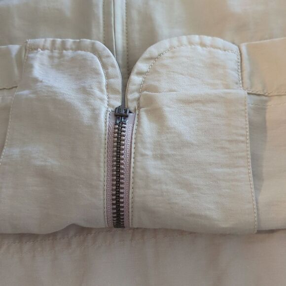 Liz Claiborne Vintage women's tan utility sport nylon vest‎ size small - Picture 6 of 7